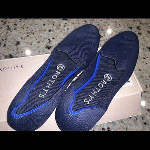 Rothy’s the “Loafer” in  Navy Blue